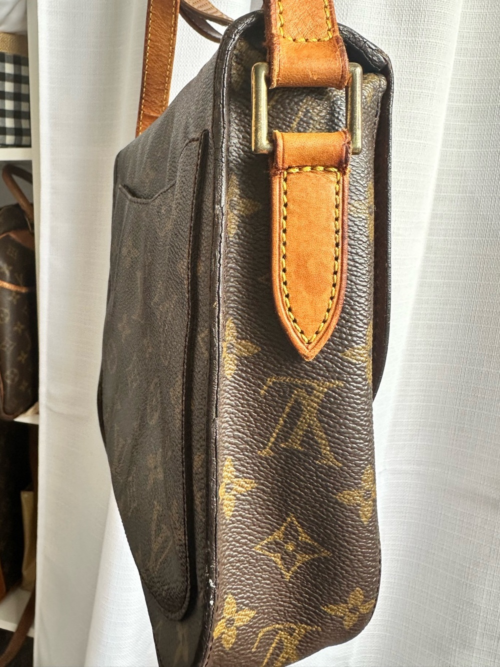 Louis Vuitton Saint Cloud GM – Vintage Monogram Shoulder Bag - Picture 6 of 16